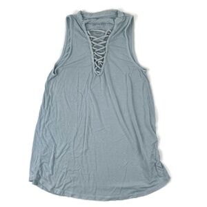 American Eagle Womens Tank Top Blue XS/TP